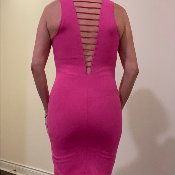 H&M hot pink dress, size XS - Picture 3 of 5